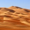 A dune landscape in the Rub al Khali or Empty Quarter.